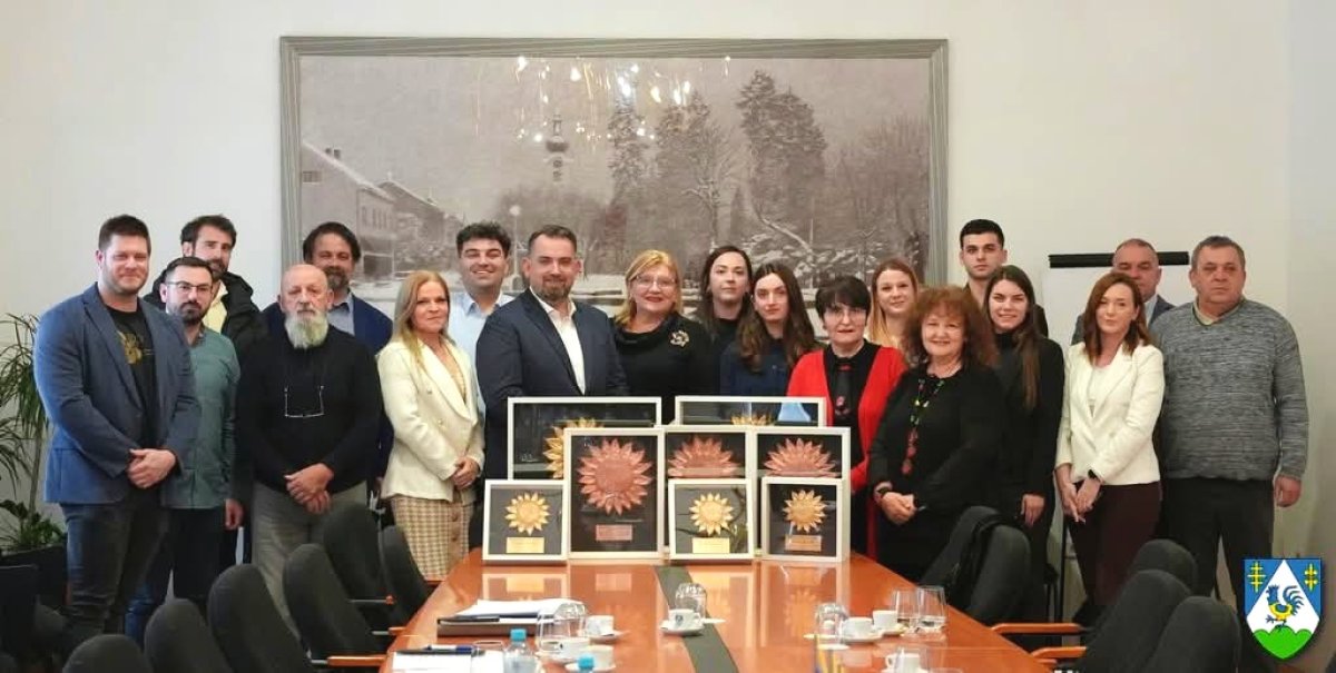  Župan Golubić primio dobitnike nagrade SUNCOKRET ruralnoga turizma 2025. 