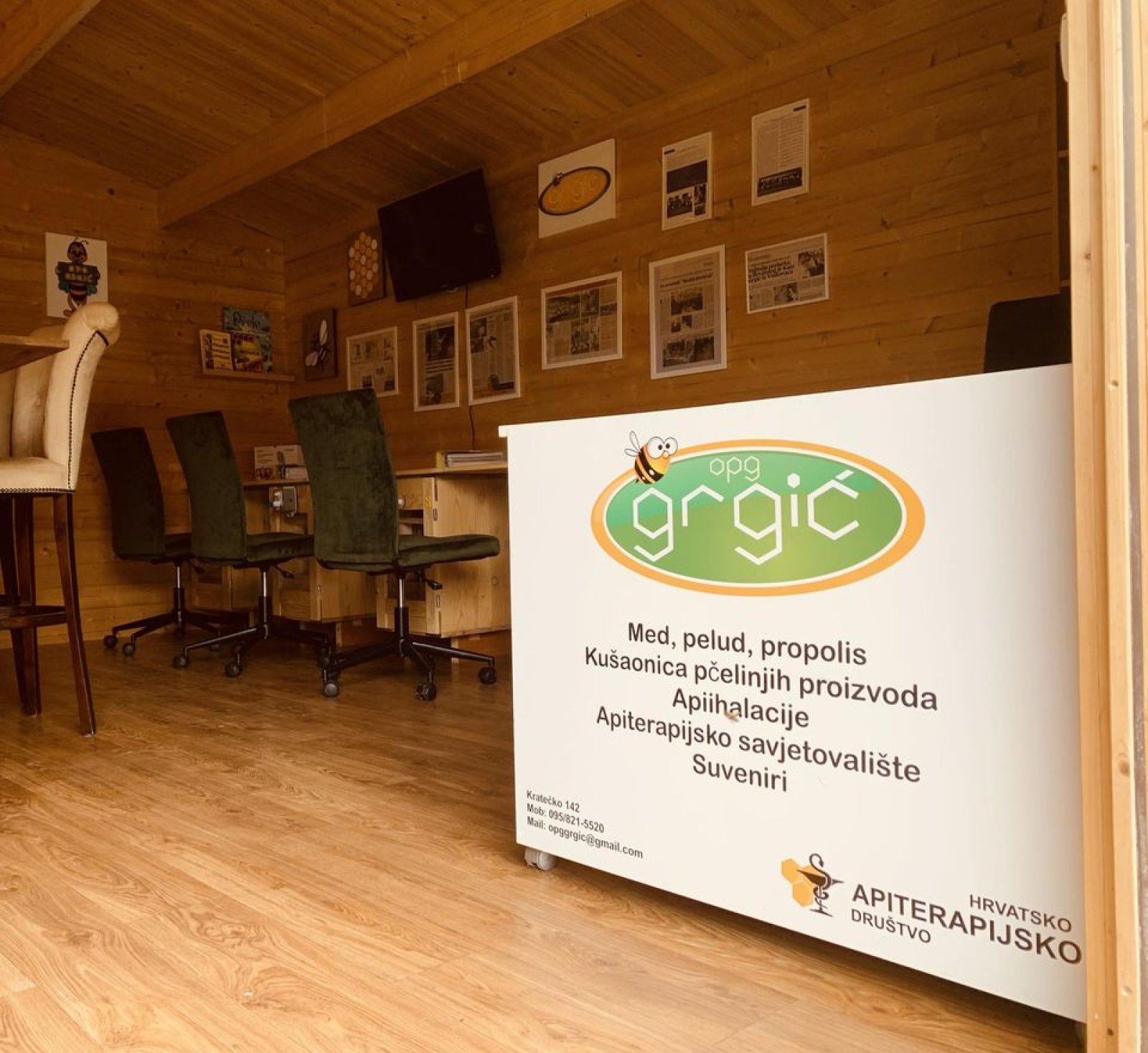 Kušaonica meda i Api komora Opg Grgić